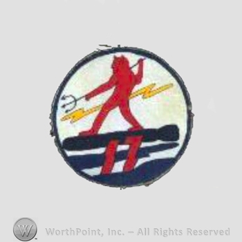 WWII US Army Navy patch : USN Motor Torpedo Boat Squadron 17.