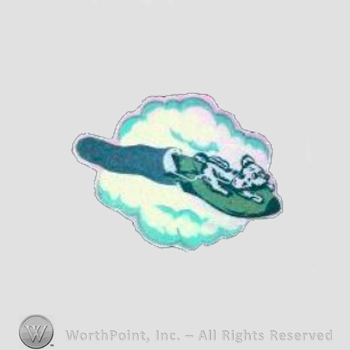 WWII US Army Navy patch : Utility / Meteorological Squadron, VJ-17.