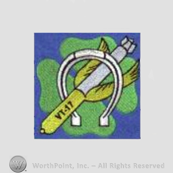 WWII US Army Navy patch : Torpedo Squadron VT-17.