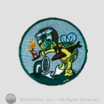 WWII US Army Navy patch : Antisubmarine Reconnaissance Scout Squadron, VS-20.