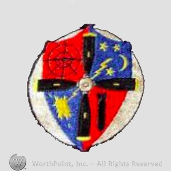 WWII US Army Navy patch :  Antisubmarine Reconnaissance Scout Squadron, VS-37.