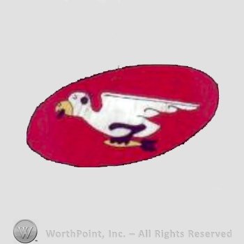 WWII US Army Navy patch :  Antisubmarine Reconnaissance Scout Squadron, VS-42.