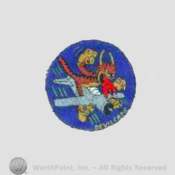 WWII US Army Navy patch : Fighter Squadron, VF-50.