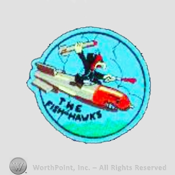 WWII US Army Navy patch : Torpedo Squadron VT-75.