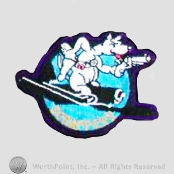 WWII US Army Navy patch : Bomber Fighter Squadron, VBF-80.