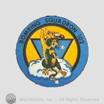 WWII US Army Navy patch : Patrol Squadron, VP-102.