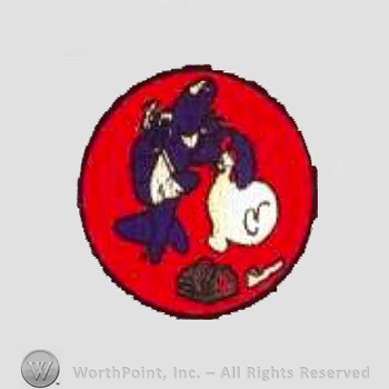 WWII US Army Navy patch : Fleet Aircraft Service Squadrons, Fasron-112.