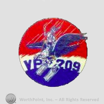 WWII US Army Navy patch : Patrol Squadron, VP-209.