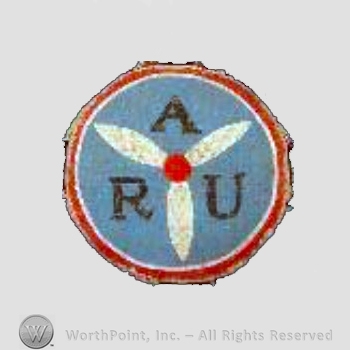 WWII US Army Navy patch : Aircraft Repair Unit Joint USN, Merchant Marines.