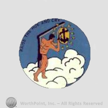 WWII US Army Navy patch : Airborne Early Warning, VW-12.