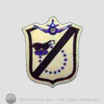 WWII US Marine Corps patch :  Marine Fighter Squadron VMF-214.