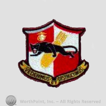 WWII US Marine Corps patch :  Marine Scouting Bombing Squadron VMSB-236.