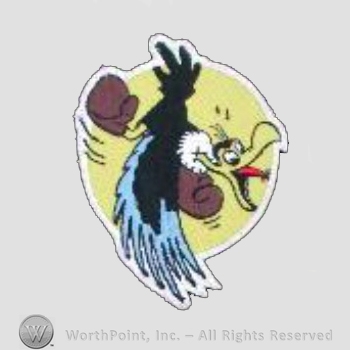 WWII US Marine Corps patch :  Marine Fighter Squadron VMF-322.