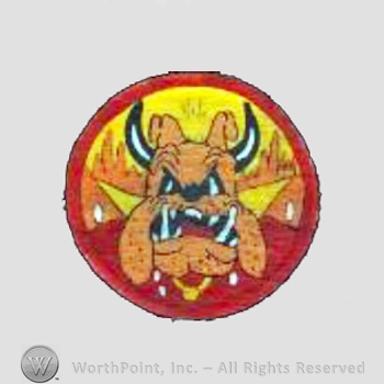 WWII US Marine Corps patch :  Marine Fighter Squadron VMF-351.