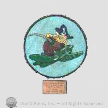 WWII US Marine Corps patch :  Marine Fighter Squadron VMF-422.