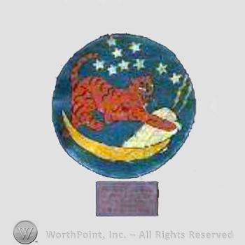 WWII US Marine Corps patch : Marine Fighter Squadron VMF-542(N) - Night Fighter Squadron.