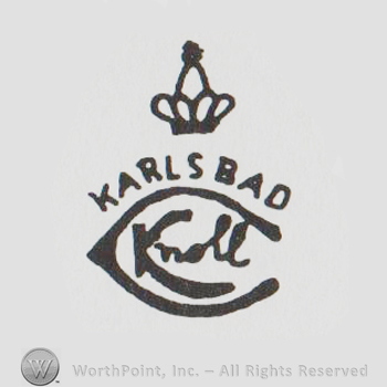 a crown above "karlsbad c knoll"