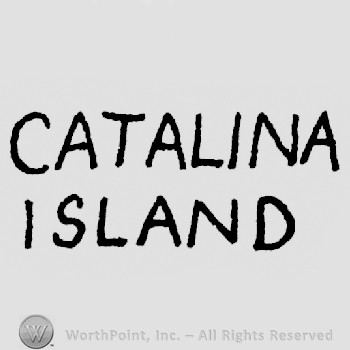 Catalina written above Island