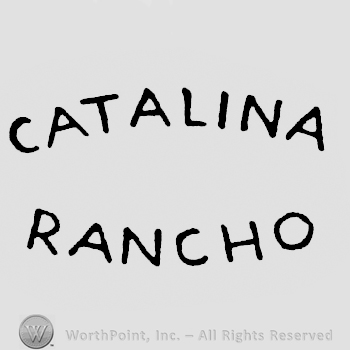 Catalina arched written above Rancho arched written