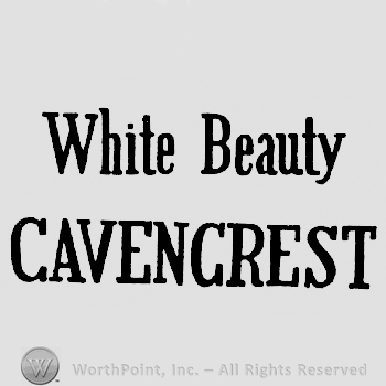 White Beauty written above Cavengrest bold written