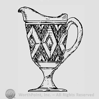Glass pattern: Grand; creamer.