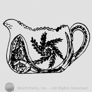 Glass pattern: Wiltec; creamer.