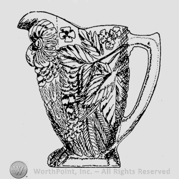 Glass pattern: Owl; creamer.