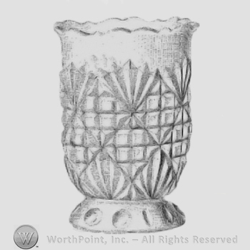 Glass pattern: Shell; tumbler.