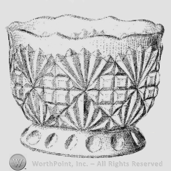 Glass pattern: Shell; bowl.