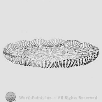 Glass pattern: Shell; tray.