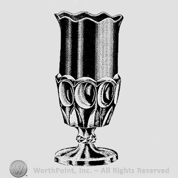 Glass pattern: No. 11; celery.