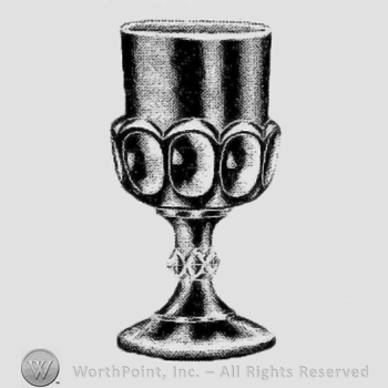 Glass pattern: No. 11; wine glass.