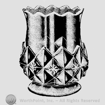 Glass pattern: No. 15001; spooner.