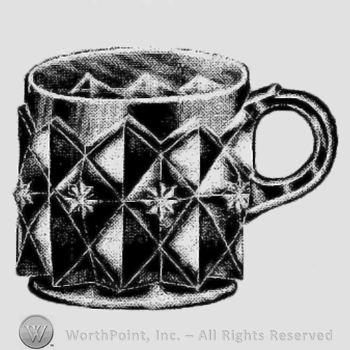 Glass pattern: No. 15001; custard cup.