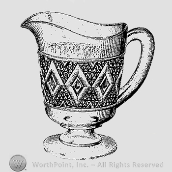 Glass pattern: New Grand; creamer.
