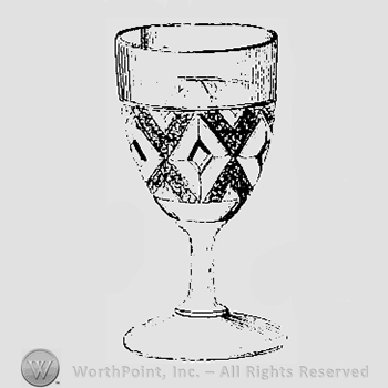 Glass pattern: New Grand; goblet.