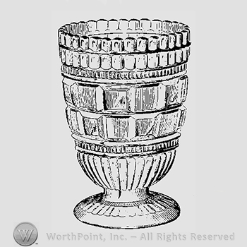 Glass pattern: Persian; spooner.