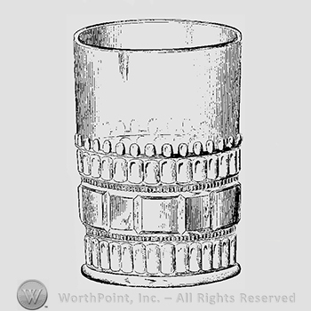 Glass pattern: Persian; tumbler.