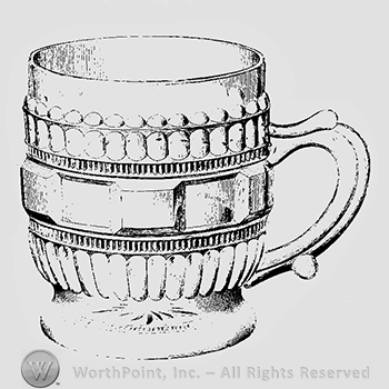 Glass pattern: Persian; mug.