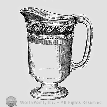 Glass pattern: Ida; pitcher.