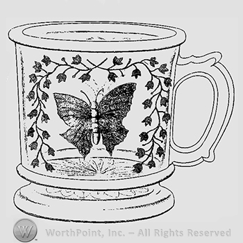 Glass pattern: Acme; mug.