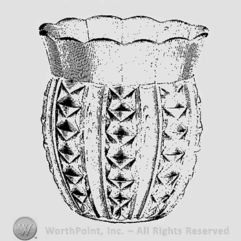 Glass pattern: Worlds Pattern; spooner.