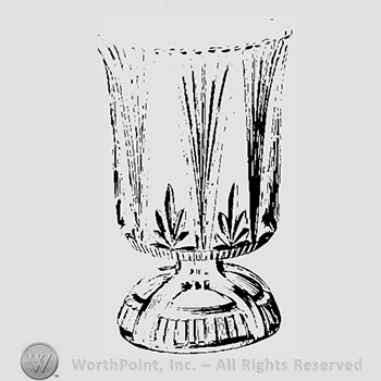 Glass pattern: Bijou; spooner.