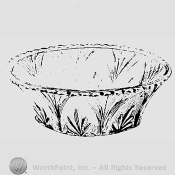 Glass pattern: Bijou; bowl.