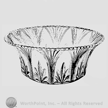 Glass pattern: Bijou; bowl.