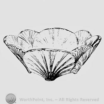 Glass pattern: Bijou; bowl.