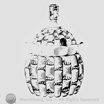 Glass pattern: Ethol; sugar bowl.