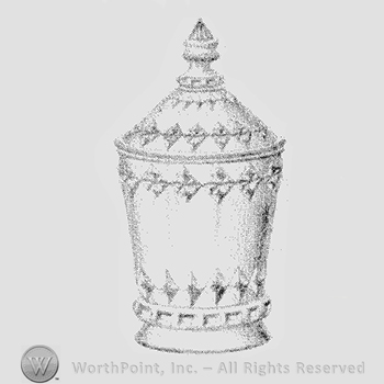Glass pattern: Home; sugar bowl.