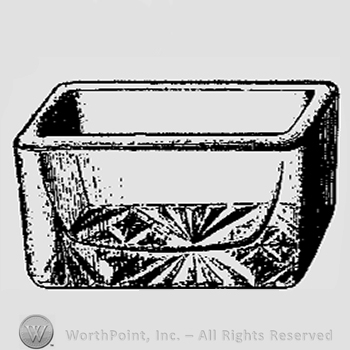 Glass pattern: No. 30; table salt.