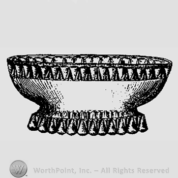 Glass pattern: Fulton; comport.
